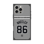 プレミアムスクエアケース with MagSafe［ 読売ジャイアンツ - #86 WHEELER - ビジター ］