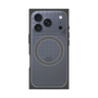 プレミアムスクエアケース with MagSafe［ オリジナル - 推し色チェック - ブラック ］