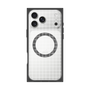 プレミアムスクエアケース with MagSafe［ オリジナル - 推し色チェック - ホワイト ］