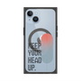 プレミアムスクエアケース with MagSafe［ オリジナル - ドットオーバーレイ - KEEP YOUR HEAD UP/A ］