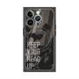 プレミアムスクエアケース with MagSafe［ オリジナル - ドットオーバーレイ - KEEP YOUR HEAD UP/B ］
