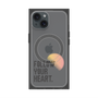 プレミアムスクエアケース with MagSafe［ オリジナル - ドットオーバーレイ - FOLLOW YOUR HEART/A ］