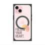 プレミアムスクエアケース with MagSafe［ オリジナル - ドットオーバーレイ - FOLLOW YOUR HEART/A ］