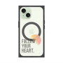 プレミアムスクエアケース with MagSafe［ オリジナル - ドットオーバーレイ - FOLLOW YOUR HEART/A ］