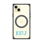 プレミアムスクエアケース with MagSafe［ オリジナル - ESTJ 幹部 - アルファベット ］