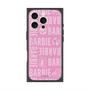 プレミアムスクエアケース with MagSafe［ Barbie - ロゴパターン3 ］