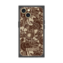 プレミアムスクエアケース with MagSafe［ ANNA SUI - STITCHED FLORAL ］