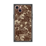プレミアムスクエアケース with MagSafe［ ANNA SUI - STITCHED FLORAL ］