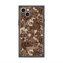 プレミアムスクエアケース with MagSafe［ ANNA SUI - STITCHED FLORAL ］