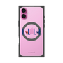 プレミアムスクエアケース with MagSafe［ ELLE×マイメロディ＆クロミ - ロゴ ］