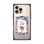 プレミアムスクエアケース with MagSafe［ ELLE×マイメロディ＆クロミ - トリコロールカラーグラフィック5 ］