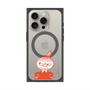 プレミアムスクエアケース with MagSafe［ MOOMIN - Little My - Grinning face ］