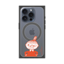プレミアムスクエアケース with MagSafe［ MOOMIN - Little My - Grinning face ］