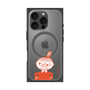プレミアムスクエアケース with MagSafe［ MOOMIN - Little My - Grinning face ］