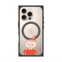 プレミアムスクエアケース with MagSafe［ MOOMIN - Little My - Grinning face ］