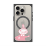 プレミアムスクエアケース with MagSafe［ MOOMIN - Little My - Smile face ］