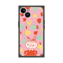 プレミアムスクエアケース with MagSafe［ MOOMIN - Little My - Grinning face/color ］