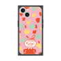 プレミアムスクエアケース with MagSafe［ MOOMIN - Little My - Grinning face/color ］