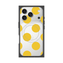 プレミアムスクエアケース with MagSafe［ シンプルドット - Yellow ］