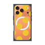プレミアムスクエアケース with MagSafe［ シンプルドット - Yellow ］