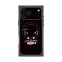 プレミアムスクエアケース with MagSafe［ 食いしん坊なねこ - Black ］