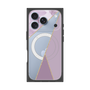 プレミアムスクエアケース with MagSafe［ マーブルトライアングルパレット - Purple ］