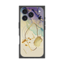 プレミアムスクエアケース with MagSafe［ Marble Nuance Painting Purple ］