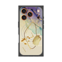 プレミアムスクエアケース with MagSafe［ Marble Nuance Painting Purple ］
