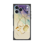 プレミアムスクエアケース with MagSafe［ Marble Nuance Painting Purple ］