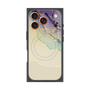 プレミアムスクエアケース with MagSafe［ Marble Purple ］