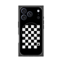 プレミアムスクエアケース with MagSafe［ Racing checkered flag - レーシングチェッカーフラッグ ］