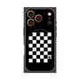 プレミアムスクエアケース with MagSafe［ Racing checkered flag - レーシングチェッカーフラッグ ］