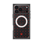プレミアムスクエアケース with MagSafe［ CASEPLAY Crown dots Red - ケースプレイ・クラウン・ドッツ レッド ］