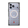 プレミアムスクエアケース with MagSafe［ CASEPLAY Crown dots Red - ケースプレイ・クラウン・ドッツ レッド ］