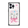 プレミアムスクエアケース with MagSafe［ おかべてつろう - きみに花束を ］