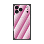 プレミアムスクエアケース with MagSafe［ Middle Stripe - Pink ］
