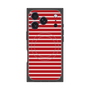 プレミアムスクエアケース with MagSafe［ Middle Border - Red ］