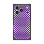 プレミアムスクエアケース with MagSafe［ Small Dot - Purple ］