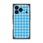 プレミアムスクエアケース with MagSafe［ Big Dot - Blue ］