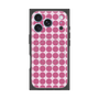 プレミアムスクエアケース with MagSafe［ Big Dot - Pink ］