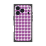 プレミアムスクエアケース with MagSafe［ Big Dot - Purple ］