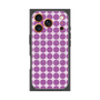 プレミアムスクエアケース with MagSafe［ Big Dot - Purple ］