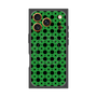 プレミアムスクエアケース with MagSafe［ Shower Dot - Green ］