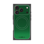 プレミアムスクエアケース with MagSafe［ Dot Gradation - Green ］