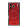 プレミアムスクエアケース with MagSafe［ Dot Gradation - Red ］