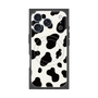 プレミアムスクエアケース with MagSafe［ Cow - White ］