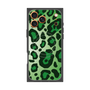 プレミアムスクエアケース with MagSafe［ Leopard - Green ］