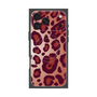 プレミアムスクエアケース with MagSafe［ Leopard - Red ］