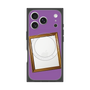 プレミアムスクエアケース with MagSafe［ Photo Frame - Purple ］