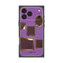 プレミアムスクエアケース with MagSafe［ Photo Frames - Purple ］